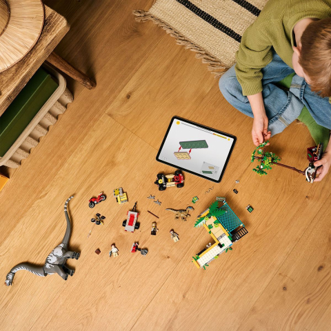 LEGO JURASSIC WORLD RENASTEREA MISIUNE DE URMARIRE A UNUI VELOCIRAPTOR SI A UNUI TITANOSAURUS 76973 [4]