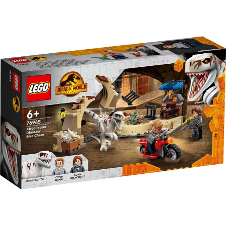 Jocuri si articole copii - LEGO Jurassic World Urmarirea lui Atrociraptor 76945