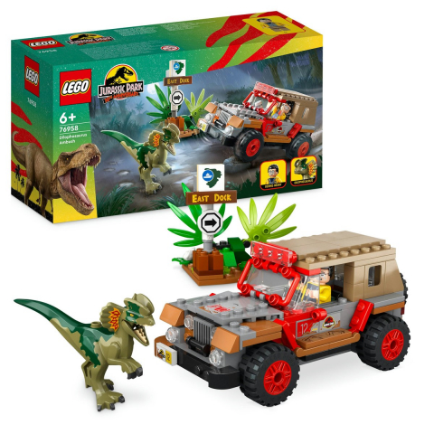 LEGO JURRASIC WORLD AMBUSCADA ASUPRA UNUI DILOPHOSAURUS​ 76958 [5]