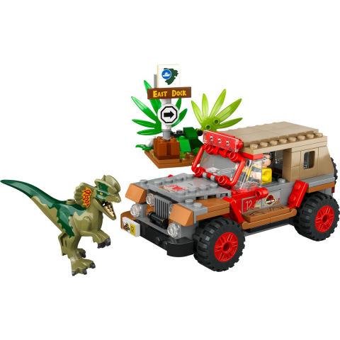 LEGO JURRASIC WORLD AMBUSCADA ASUPRA UNUI DILOPHOSAURUS​ 76958 [1]