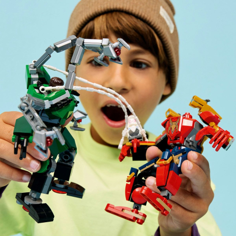 LEGO MARVEL BATALIA ROBOTILOR OMUL PAIANJEN VS DOC OCK 76338 [2]