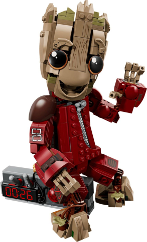 LEGO MARVEL GROOT IN UNIFORMA RAVAGER 76341 [2]