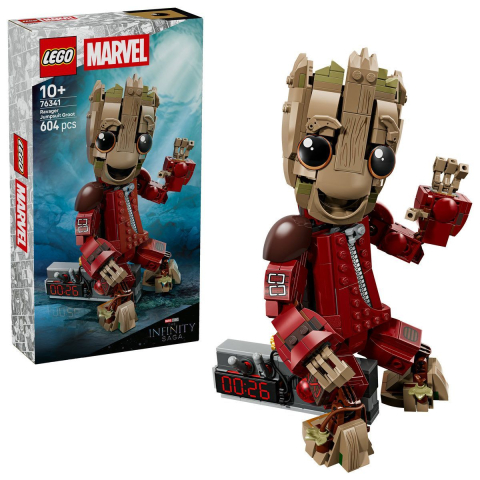 Seturi  de constructie - LEGO MARVEL GROOT IN UNIFORMA RAVAGER 76341