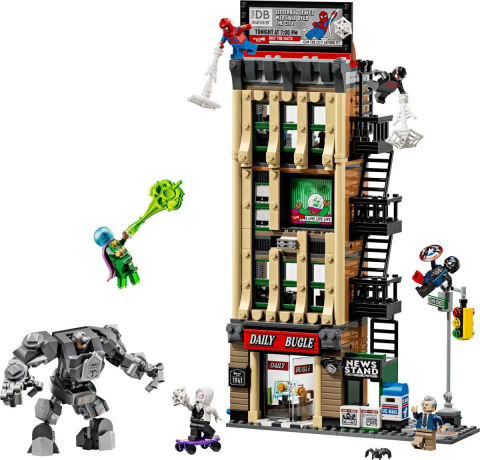 LEGO MARVEL OMUL PAIANJEN VS MYSTERIO DAILY BUGLE 76342 [3]