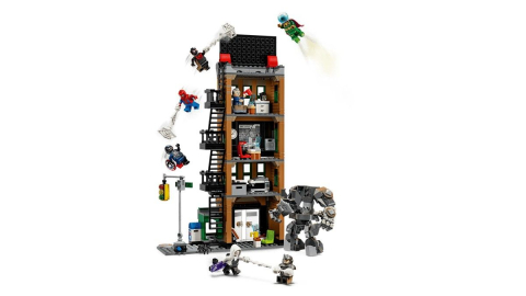 LEGO MARVEL OMUL PAIANJEN VS MYSTERIO DAILY BUGLE 76342 [10]