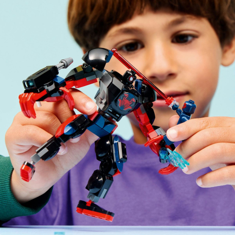 LEGO MARVEL ROBOTUL LUI MILES MORALES VS OMUL PAIANJEN 2099 76337 [2]