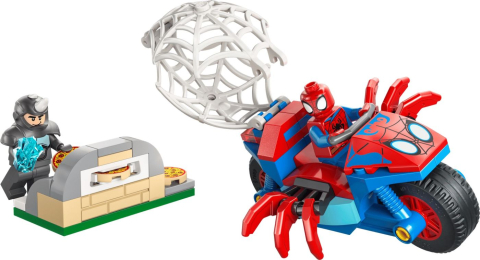 LEGO MARVEL SPIDEY PE MOTOCICLETA VS RHINO 11206 [2]