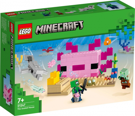 Lego Minecraft - Lego minecraft casa axolotl 21247
