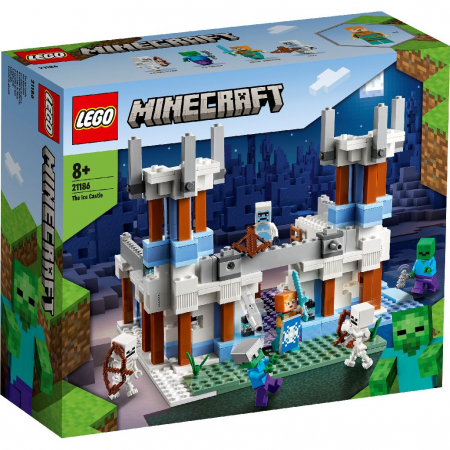 Lego Minecraft - LEGO Minecraft Castelul de Gheață 21186 