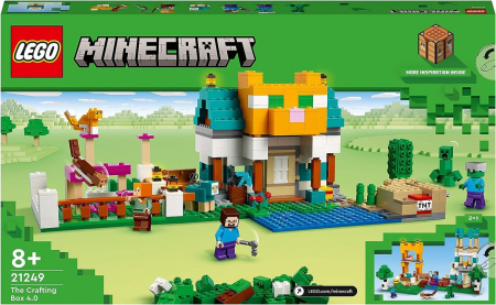 Lego Minecraft - Lego minecraft cutie de lucru manual 21249