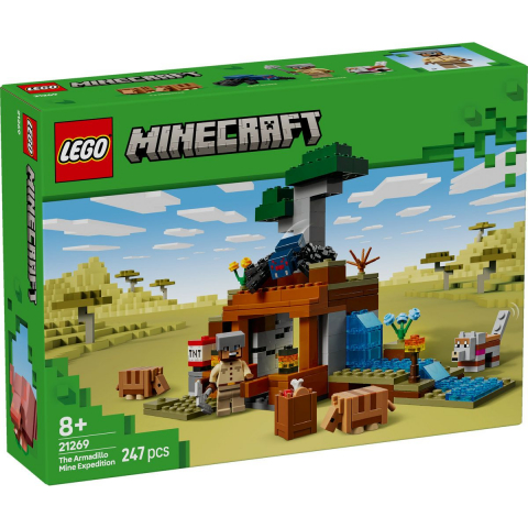 Jocuri si articole copii - LEGO MINECRAFT EXPEDITIA DE MINERIT CU TATU 21269