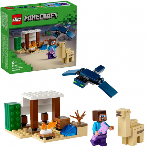 LEGO MINECRAFT EXPEDITIA IN DESERT A LUI STEVE 21251 [5]