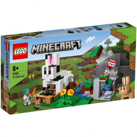 Lego Minecraft - LEGO Minecraft Ferma de Iepuri 21181 