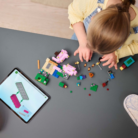 LEGO MINECRAFT GRADINA CU CIRESI INFLORITI 21260 [3]