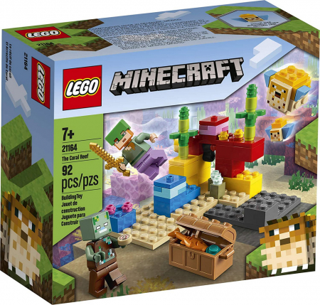 Lego Minecraft - Lego minecraft reciful de corali 21164