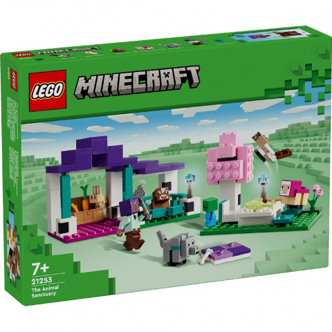 Jocuri si articole copii - LEGO MINECRAFT REFUGIUL DE ANIMALE 21253