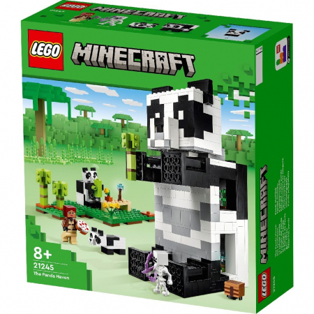 LEGO Minecraft Refugiul Urșilor Panda 21245  [4]