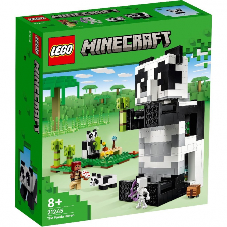 Lego Minecraft - LEGO Minecraft Refugiul Urșilor Panda 21245 