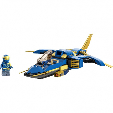 LEGO Ninjago Avionul cu Reacție Fulger Evo al lui Jay 71784 [1]