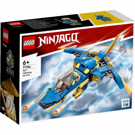 Lego Ninjago - LEGO Ninjago Avionul cu Reacție Fulger Evo al lui Jay 71784