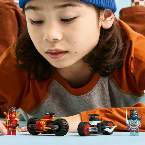 LEGO NINJAGO CURSA DE VITEZA CU MOTOCICLETA LUI KAI 71838 [4]