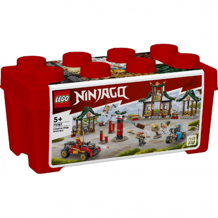 Lego Ninjago - LEGO Ninjago Cutie cu Cărămizi Creative Ninja 71787