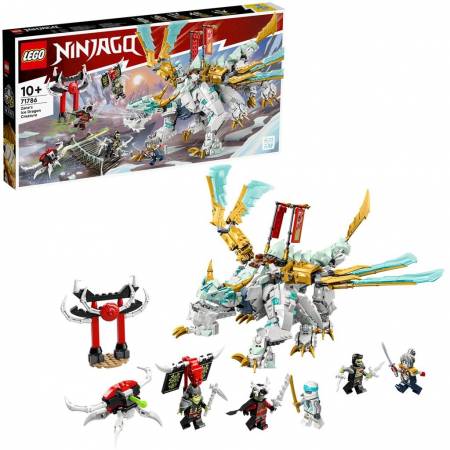 Seturi  de constructie - LEGO Ninjago Dragonul de Gheață a lui Zane 71786
