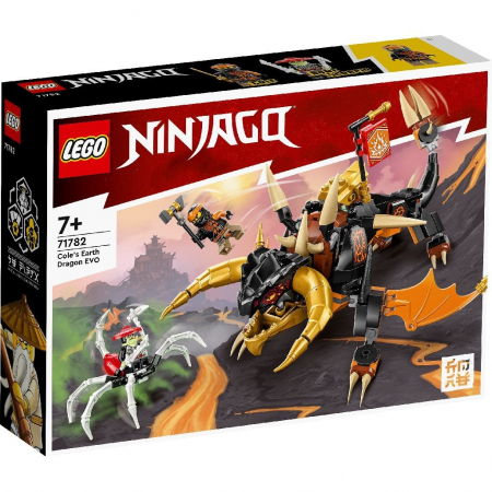 Lego Ninjago - LEGO Ninjago Dragonul de Pământ Evo al lui Cole 71782