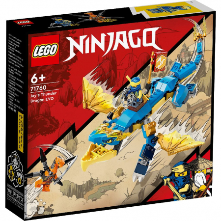 Lego Ninjago - Lego ninjago dragonul evo de tunet al lui jay 71760