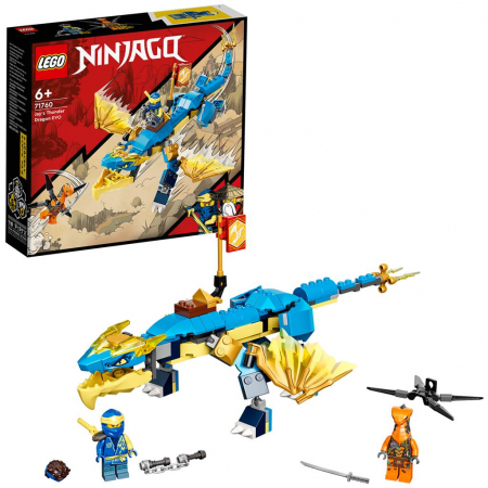Lego ninjago dragonul evo de tunet al lui jay 71760 [4]