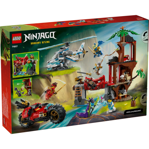 LEGO NINJAGO LUPTA LA CASA DIN COPAC CU VEHICULE NINJA 71857 [6]