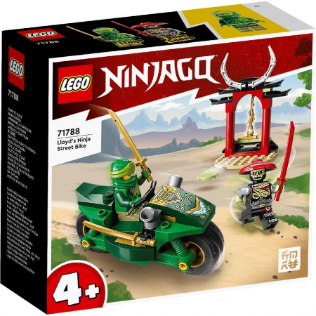 Lego Ninjago - LEGO Ninjago Motocicleta de Stradă Ninja a lui Lloyd 71788