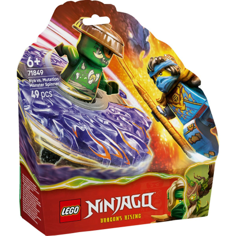 LEGO NINJAGO NYA VS SPINNERUL MONSTRU CU MUTATII 71849 [0]