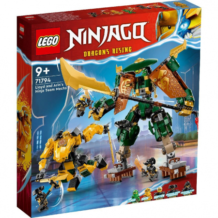 Lego Ninjago - Lego ninjago robotii din echipa ninja a lui lloyd si arin 71794