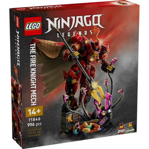Seturi  de constructie - LEGO NINJAGO ROBOTUL CAVALER AL FOCULUI 71846