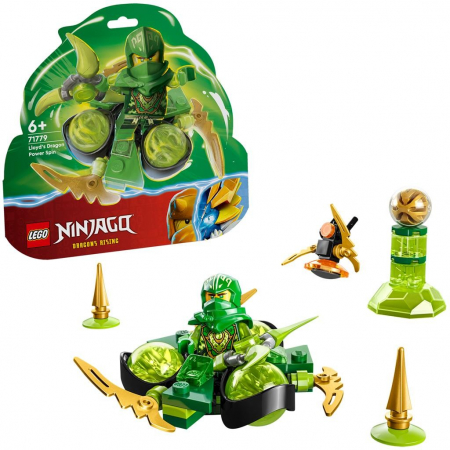 Lego ninjago rotirea spinjitzu al lui lloyd cu puterea dragonului 71779 [5]