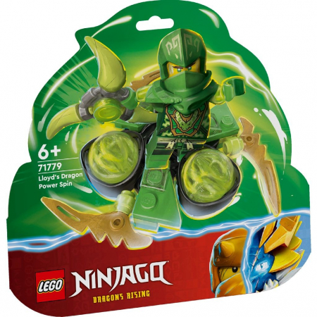 Lego Ninjago - Lego ninjago rotirea spinjitzu al lui lloyd cu puterea dragonului 71779