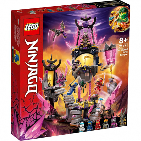 Seturi  de constructie - LEGO Ninjago Templul Regelui Cristal 71771 