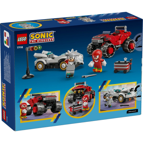 LEGO SONIC MASINA LUI SILVER VS CAMIONUL GIGANT AL LUI KNUCKLES 77118 [6]