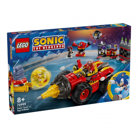Jocuri si articole copii - LEGO SONIC SUPER SONIC VS EGG DRILLSTER 76999