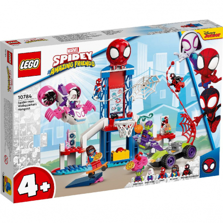 Jocuri si articole copii - LEGO Spidey Adăpostul Omului Păianjen 10784 