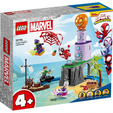 Jocuri si articole copii - LEGO Spidey Echipa lui Spidey la Farul lui Green Goblin 10790