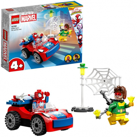 LEGO Spidey Mașina Omului Păianjen și Doc Ock 10789 [4]