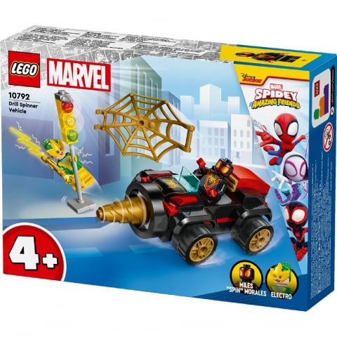 Lego Spidey vehicul cu burghiu si 2 figurine,+4 ani,10792 [2]