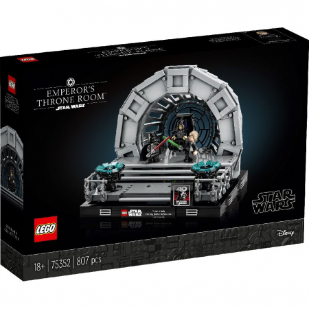 Seturi  de constructie - Lego star wars diorama sala tronului imparatului 75352