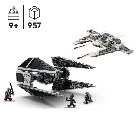 LEGO Star Wars Fing Fighter Mandalorian vs Tie Interceptor 75348 [4]
