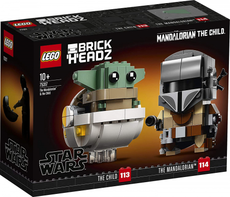 Seturi  de constructie - LEGO Star Wars Mandalorian și Copilul 75317 