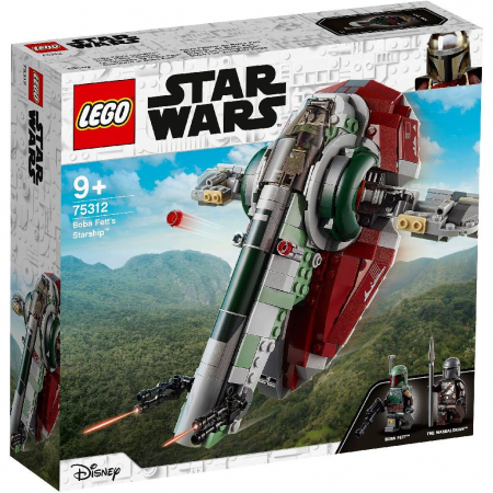 Seturi  de constructie - LEGO Star Wars Nava lui Boba Fett 75312 