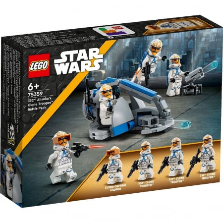 LEGO Star Wars Pachet de Luptă Clone Trooper al lui Ahsoka din Compania 332 75359 [0]