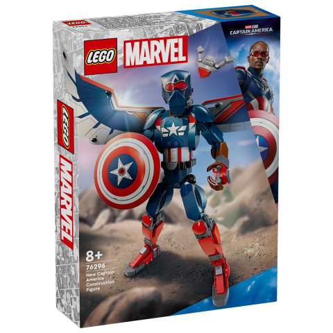 LEGO SUPER HEROES FIGURINA DE CONSTRUCTIE CAPITANUL AMERICA 76296 [2]